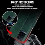 Shock Proof Flip Cover Back Case for Vivo Y21 | Magnetic Wallet Leather Case with Stand - Image 7