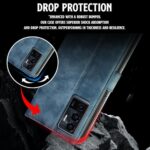 Shock Proof Flip Cover Back Case for Vivo V23E 5G | Magnetic Wallet Leather Case with Stand - Image 7