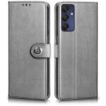 Shock Proof Flip Cover Back Case for Samsung Galaxy A15 5G | Magnetic Wallet Leather Case with Stand