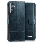 Shock Proof Flip Cover Back Case for Samsung Galaxy M34 5G | Magnetic Wallet Leather Case with Stand - Image 5