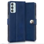 Shock Proof Flip Cover Back Case for Samsung Galaxy F23 5G | Magnetic Wallet Leather Case with Stand - Image 2