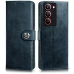 Shock Proof Flip Cover Back Case for Realme 14X 5G | Magnetic Wallet Leather Case with Stand