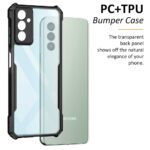 Shock Proof Clear Back Case Mobile Cover for Samsung Galaxy M13 4G | F13 4G (Hard | Hybrid PC + TPU | Full Armour Device & Camera Protection | Black) - Image 8