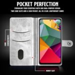 Shock Proof Flip Cover Back Case for Xiaomi Redmi Note 12 4G | Magnetic Wallet Leather Case with Stand - Image 7
