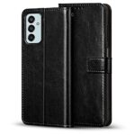 Shock Proof Flip Cover Back Case for Samsung Galaxy F13 | Magnetic Wallet Leather Case with Stand - Image 3