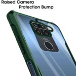 kelpuj Polycarbonate Shock Proof Clear Protective Back Case for REDMI Note 9 - AirEDGE Technology 360 Degree Camera Protection Back Case Mobile Cover for XIAOMI MI REDMI Note 9 - Camo Green - Image 8