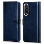 Shock Proof Flip Cover Back Case for 1+ Oneplus Nord 5 | Magnetic Wallet Leather Case with Stand