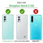 Back Cover for OnePlus Nord 2 5G (Poly Carbonate | Black) - Image 2