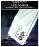 kelpuj Ultra-Hybrid Crystal Clear Back Case Cover for Redmi A2 Plus | A1 Plus | Poco C50 | Poco C51 | Hard Back | Slim Fit Shockproof Design | Camera Protection Bump (PC,TPU | Transparent) - Image 7