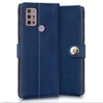 Shock Proof Flip Cover Back Case for Motorola Moto G30 | Magnetic Wallet Leather Case with Stand - Image 2