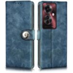 Shock Proof Flip Cover Back Case for Oppo F25 Pro 5G | Magnetic Wallet Leather Case with Stand