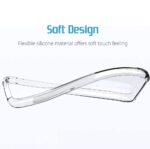 kelpuj Crystal Clear Transparent Back Case for Compatible with Google Pixel 7A | Shockproof TPU Silicone Cover | Full Body & Camera Protection Transparent - Image 6