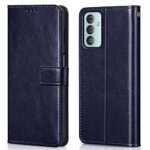 Shock Proof Flip Cover Back Case for Samsung Galaxy F23 5G | Magnetic Wallet Leather Case with Stand