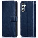 Shock Proof Flip Cover Back Case for Samsung Galaxy A54 5G | Magnetic Wallet Leather Case with Stand