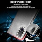 Shock Proof Flip Cover Back Case for Redmi A5 | Magnetic Wallet Leather Case with Stand - Image 7