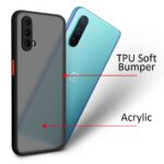 Back Cover for OnePlus Nord CE 5G (Poly Carbonate|Black) - Image 4