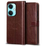 Shock Proof Flip Cover Back Case for 1+ Oneplus Nord Ce 3 5G | Magnetic Wallet Leather Case with Stand - Image 5