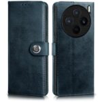 Shock Proof Flip Cover Back Case for Vivo X200 5G | Magnetic Wallet Leather Case with Stand