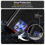 Shock Proof Flip Cover Back Case for Motorola Moto Edge 60 Stylus 5G | Magnetic Wallet Leather Case with Stand - Image 7