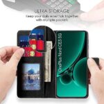 Shock Proof Flip Cover Back Case for 1+ Oneplus Nord Ce 3 5G | Magnetic Wallet Leather Case with Stand - Image 7