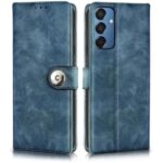 Shock Proof Flip Cover Back Case for Samsung Galaxy M15 5G Prime Edition | Magnetic Wallet Leather Case with Stand