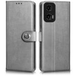 Shock Proof Flip Cover Back Case for Motorola Moto G35 5G | Magnetic Wallet Leather Case with Stand