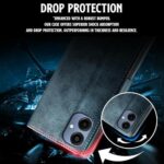 Shock Proof Flip Cover Back Case for Samsung Galaxy A06 | Magnetic Wallet Leather Case with Stand - Image 7