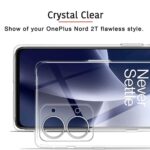 kelpuj Crystal Clear Transparent Back Case for Compatible with OnePlus Nord 2T 5G | Shockproof TPU Silicone Cover | Full Body & Camera Protection Transparent - Image 6