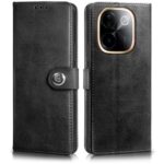 Shock Proof Flip Cover Back Case for Iqoo Z9S Pro 5G | Magnetic Wallet Leather Case with Stand