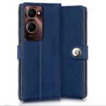 Shock Proof Flip Cover Back Case for Iqoo Z9 Lite | Magnetic Wallet Leather Case with Stand - Image 4