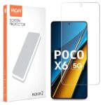 Unbreakable Nano Film Glass Screen Protector for Poco X6 5G [ Flexible like a Screen Guard, Harder than a Tempered Glass ]  Pack Of 2 - Image 2