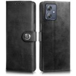 Shock Proof Flip Cover Back Case for Motorola Moto G54 5G | Magnetic Wallet Leather Case with Stand