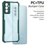 Shock Proof Clear Back Case Mobile Cover for Samsung Galaxy F23 5G (Hard | Hybrid PC + TPU | Full Armour Device & Camera Protection | Green) - Image 5