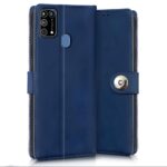 Shock Proof Flip Cover Back Case for Samsung Galaxy M31 | Magnetic Wallet Leather Case with Stand - Image 4