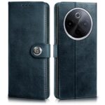 Shock Proof Flip Cover Back Case for Iqoo Z10 5G | Magnetic Wallet Leather Case with Stand