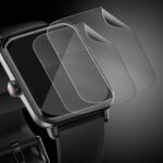 Screen Protector Guard for Noise ColorFit Pro 3 | MilitaryGrade TPU Nano Film [Not Glass] Clear Anti Scratch Fingerprint Bubble Free High Touch Smart Watch Screen Protection  Pack of 2 - Image 2