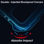 Shock Proof Clear Back Case Mobile Cover for Samsung Galaxy A52 5G | A52s 5G | A52 4G (Hard | Hybrid PC + TPU | Full Armour Device & Camera Protection | Black) - Image 5