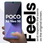 Unbreakable Nano Film Glass Screen Protector for Poco X6 Neo 5G [ Flexible like a Screen Guard, Harder than a Tempered Glass ]  Pack Of 2 - Image 5