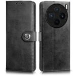 Shock Proof Flip Cover Back Case for Vivo X200 5G | Magnetic Wallet Leather Case with Stand