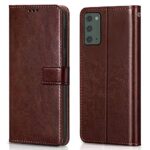 Shock Proof Flip Cover Back Case for Samsung Galaxy Note 20 | Magnetic Wallet Leather Case with Stand