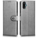 Shock Proof Flip Cover Back Case for Samsung Galaxy M06 5G | Magnetic Wallet Leather Case with Stand