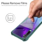 Shock Proof Clear Protective Back Case for Xiaomi Mi 11T | Mi 11T Pro - AirEDGE Technology | 360 Degree Camera Protection | Transparent Hybrid Back Case Mobile Cover - Green - Image 3