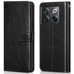 Shock Proof Flip Cover Back Case for 1+ Oneplus 10T 5G | Magnetic Wallet Leather Case with Stand