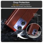 Shock Proof Flip Cover Back Case for Realme P3 Ultra 5G | Magnetic Wallet Leather Case with Stand - Image 7