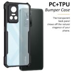 Shock Proof Clear Back Case Mobile Cover for Realme GT Neo 3 5G (Hard | Hybrid PC + TPU | Full Armour Device & Camera Protection | Black) - Image 4