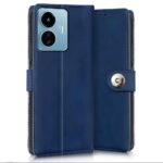 Shock Proof Flip Cover Back Case for Iqoo Z6 Lite 5G | Magnetic Wallet Leather Case with Stand - Image 4