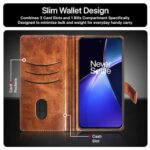 Shock Proof Flip Cover Back Case for 1+ Oneplus Nord Ce 4 5G | Magnetic Wallet Leather Case with Stand - Image 7
