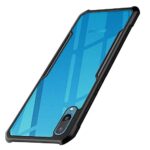 kelpuj Shockproof Series Protective Case for Samsung Galaxy M02 - Transparent Bumper 360 Degree Camera Protection with AirEDGE Technology Hard Back Case Cover for Samsung Galaxy M02