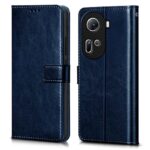 Shock Proof Flip Cover Back Case for Oppo Reno 11 5G | Magnetic Wallet Leather Case with Stand