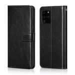 Shock Proof Flip Cover Back Case for Samsung Galaxy S10 Lite | Magnetic Wallet Leather Case with Stand